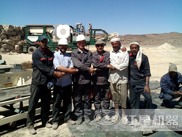 備受用戶喜愛(ài)的移動(dòng)式制砂機(jī)