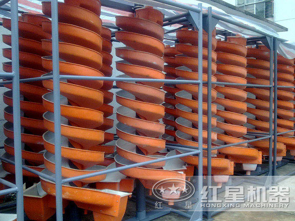 螺旋溜槽實拍 螺旋溜槽實拍