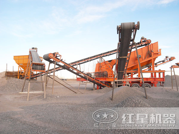 機(jī)制砂生產(chǎn)線(xiàn)現(xiàn)場(chǎng)