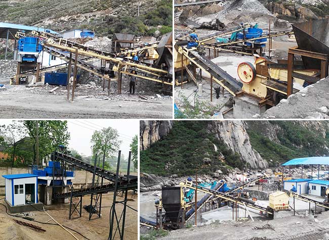 尾礦制沙現場 尾礦制沙現場