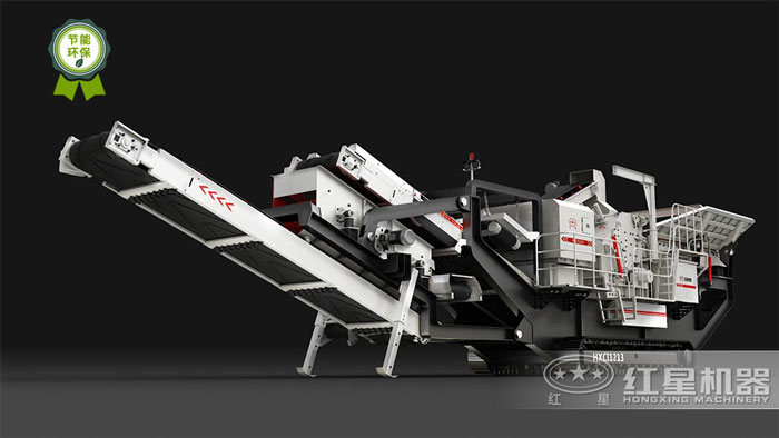 履帶式車載移動(dòng)破碎車，游擊作戰(zhàn)，靈活控場(chǎng)