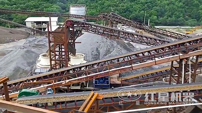 兩種機(jī)制砂來(lái)源的制砂生產(chǎn)線 兩種機(jī)制砂來(lái)源的制砂生產(chǎn)線