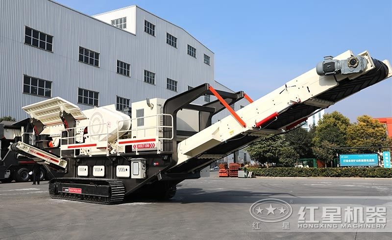 履帶式移動破碎機