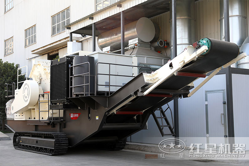 履帶式移動細碎制砂機 履帶式移動細碎制砂機