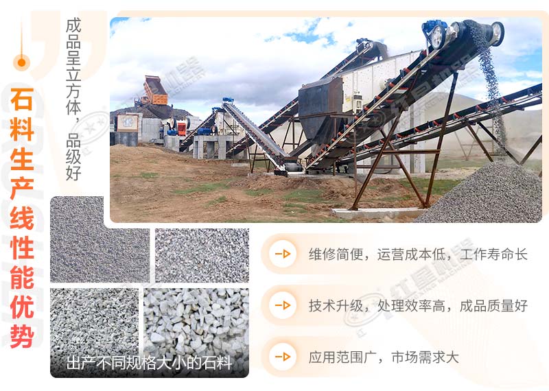 石料生產(chǎn)線性能優(yōu)勢 石料生產(chǎn)線性能優(yōu)勢