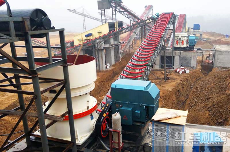 玄武巖碎石能打混凝土嗎？路面用玄武巖固定式碎石機有哪些