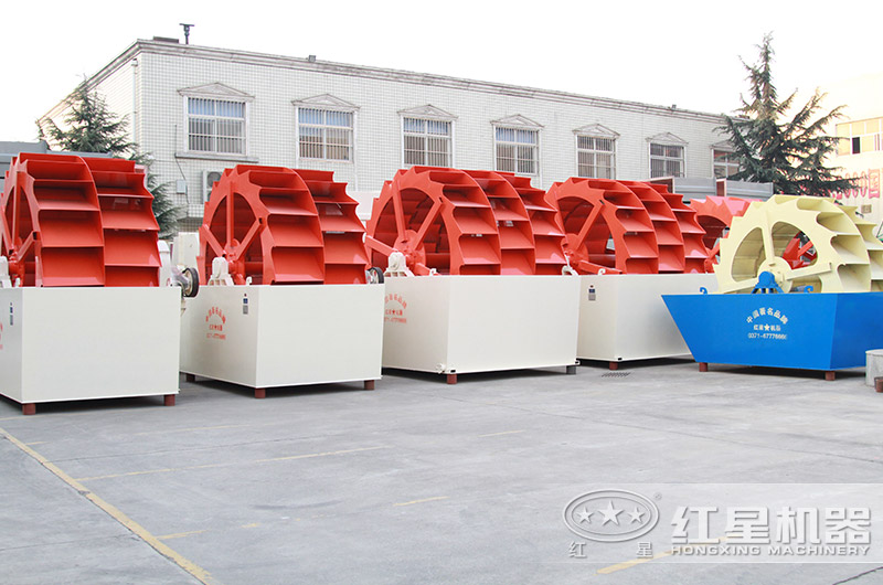 雙輪、三輪洗沙機設備展示圖