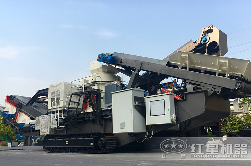 靈活轉(zhuǎn)場、生產(chǎn)自由的履帶移動破碎站