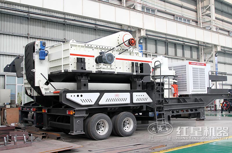 輪胎式移動破碎機