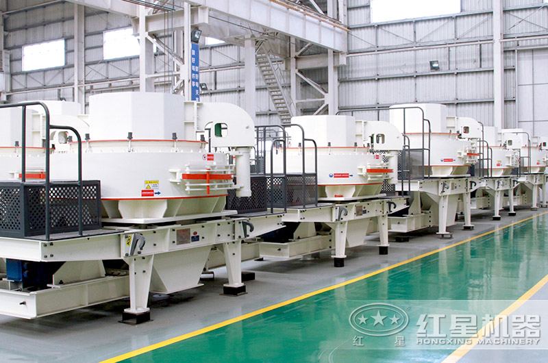 石頭打沙機車間實拍圖 石頭打沙機車間實拍圖