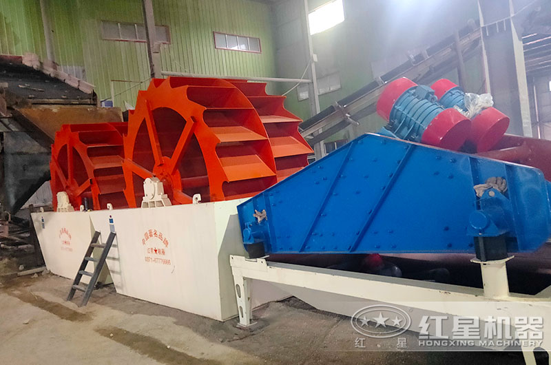 時(shí)產(chǎn)160噸洗沙機(jī)型號(hào)有哪些？搭配脫水篩減少細(xì)沙流失