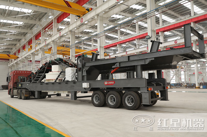 移動(dòng)式?建筑廢料制砂機(jī)圖片