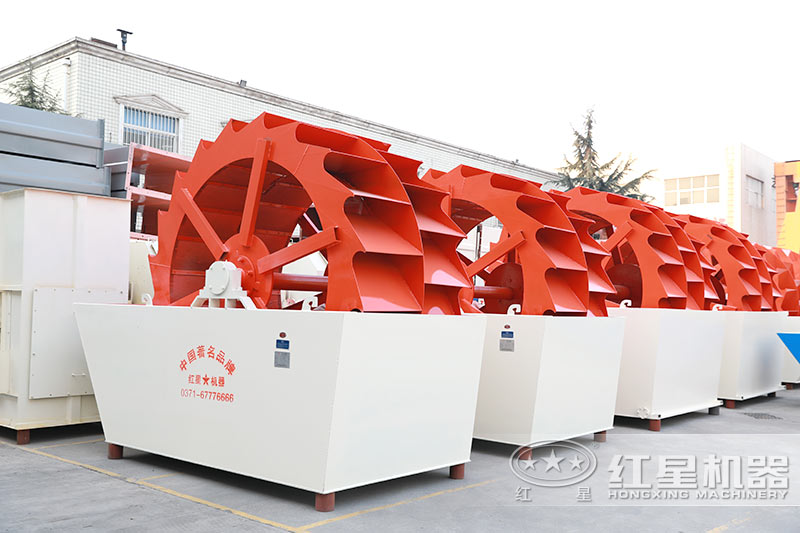 大型輪斗式洗砂機參數(shù)，工作視頻及廠家介紹